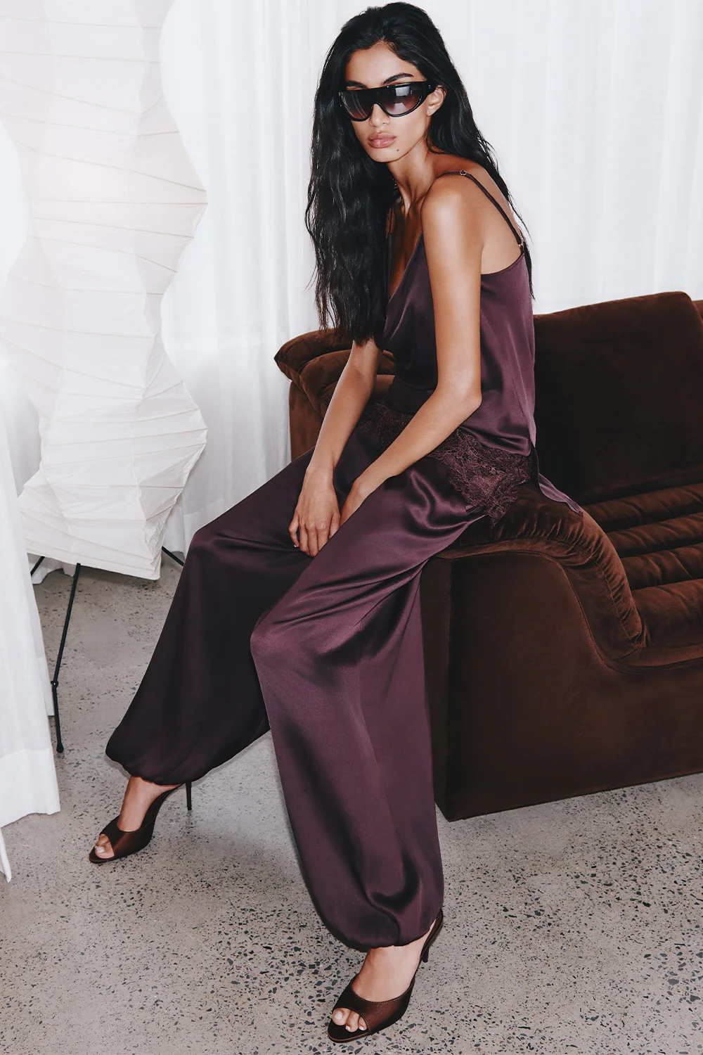 AGNES HAREM PANT - ESPRESSO - Image 6