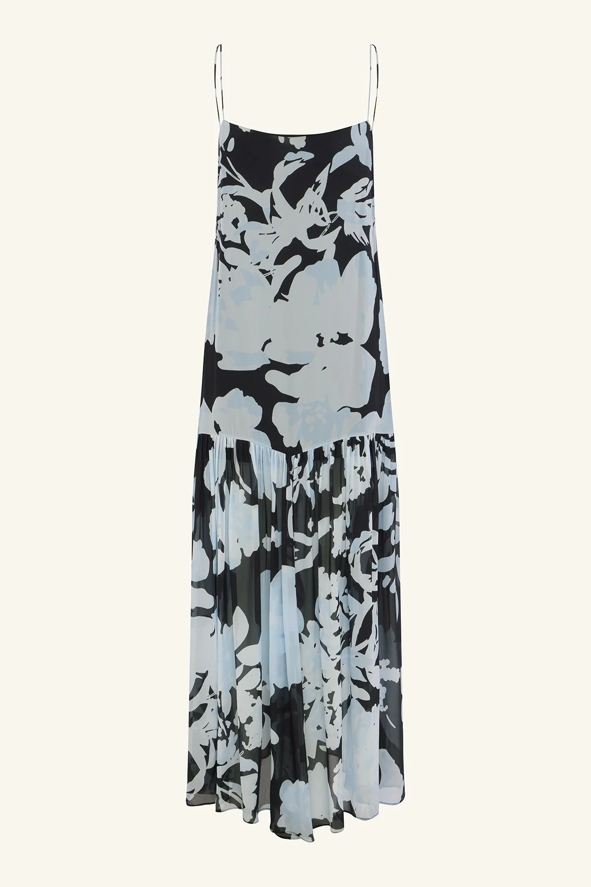 ALEYNA DROPPED WAIST MAXI DRESS - Image 9