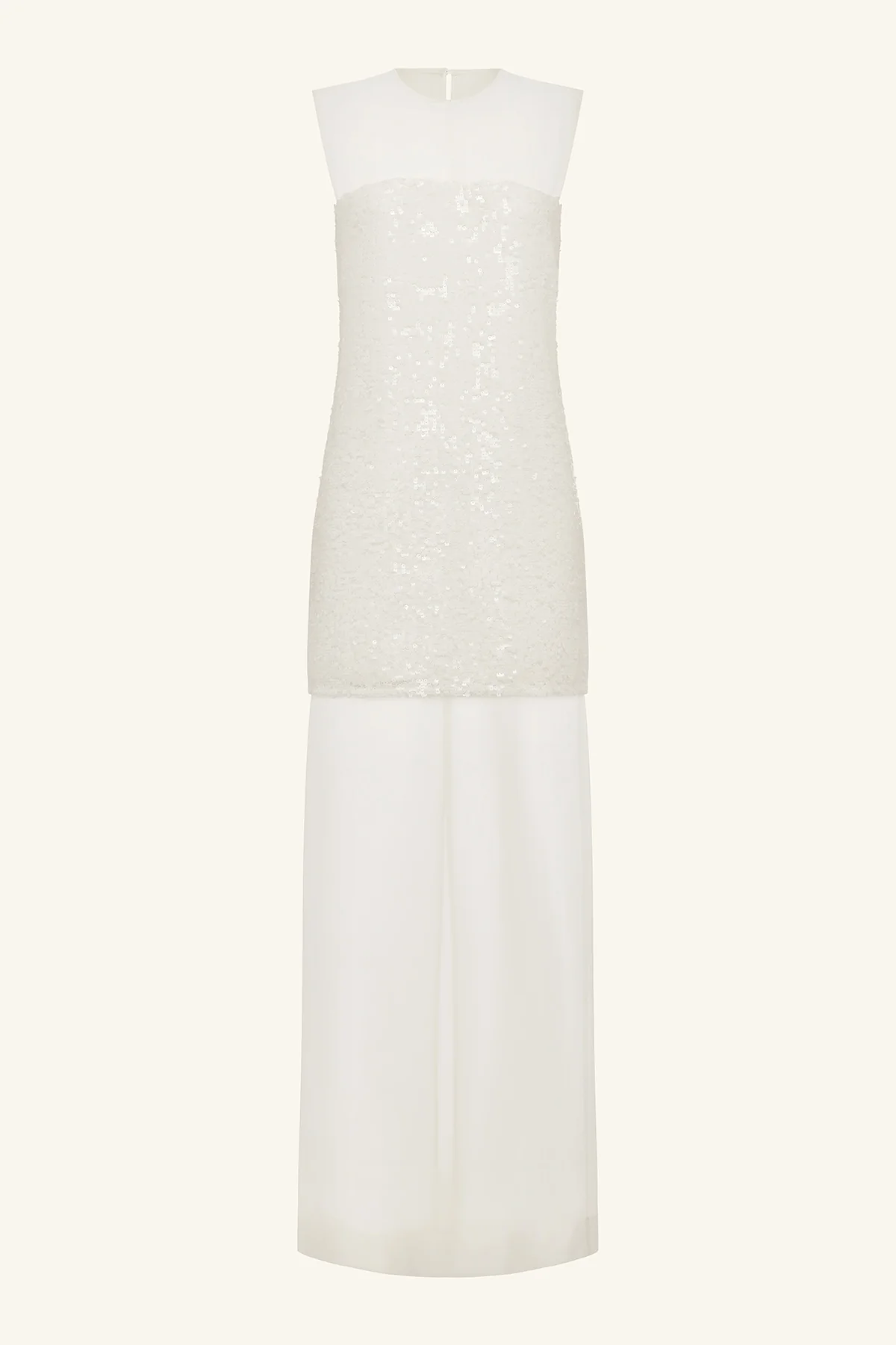 AMERIE SILK SEQUIN MAXI DRESS - GLISTEN - Image 6