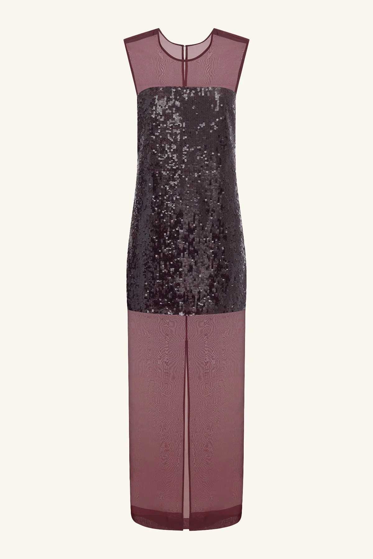 AMERIE SILK SEQUIN MAXI DRESS - PORT ROYALE - Image 7