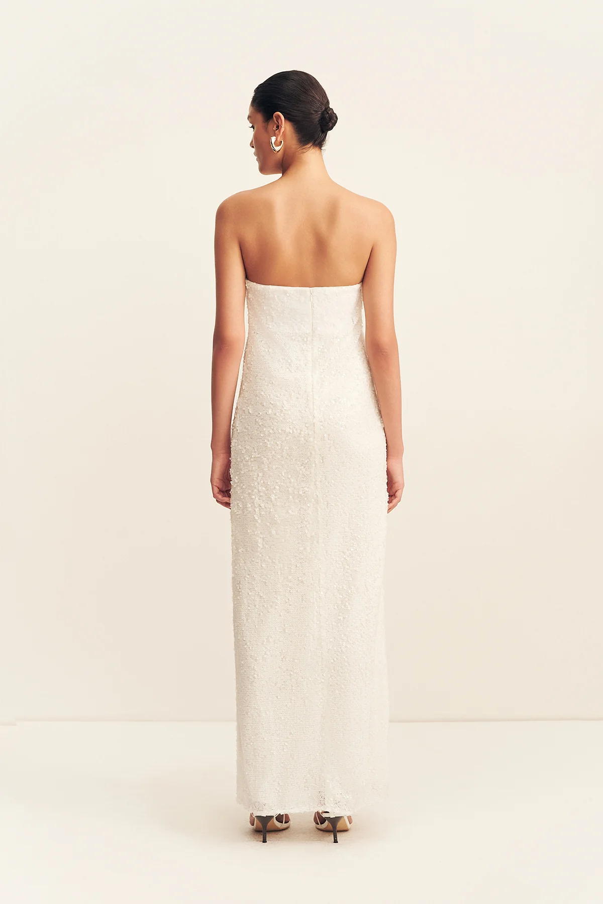 AMERIE STRAPLESS MAXI DRESS - GLISTEN - Image 5