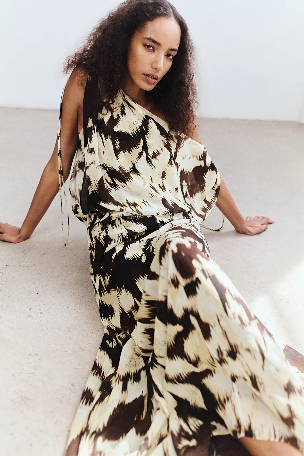 BENNY OFF SHOULDER BLOUSON MAXI DRESS - Image 7