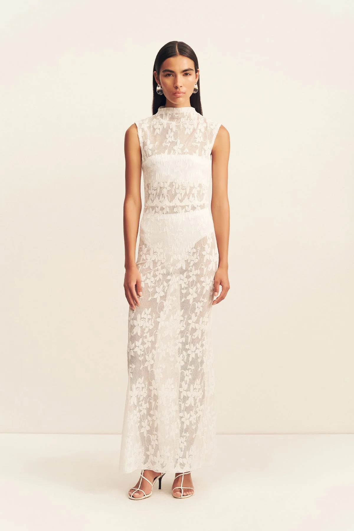 BINX HIGH NECK MAXI DRESS