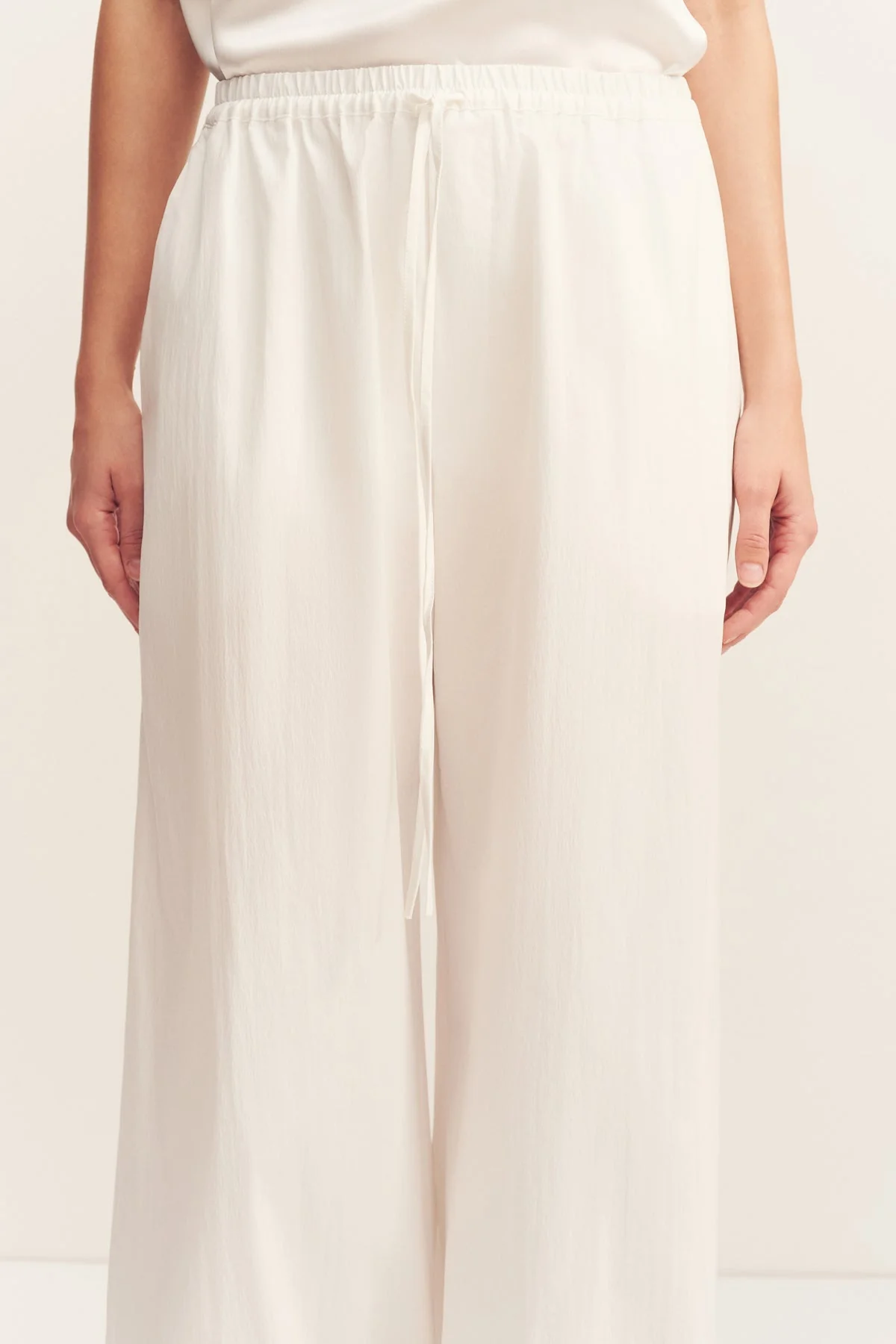 CAMPBELL HAREM PANT - IVORY - Image 6