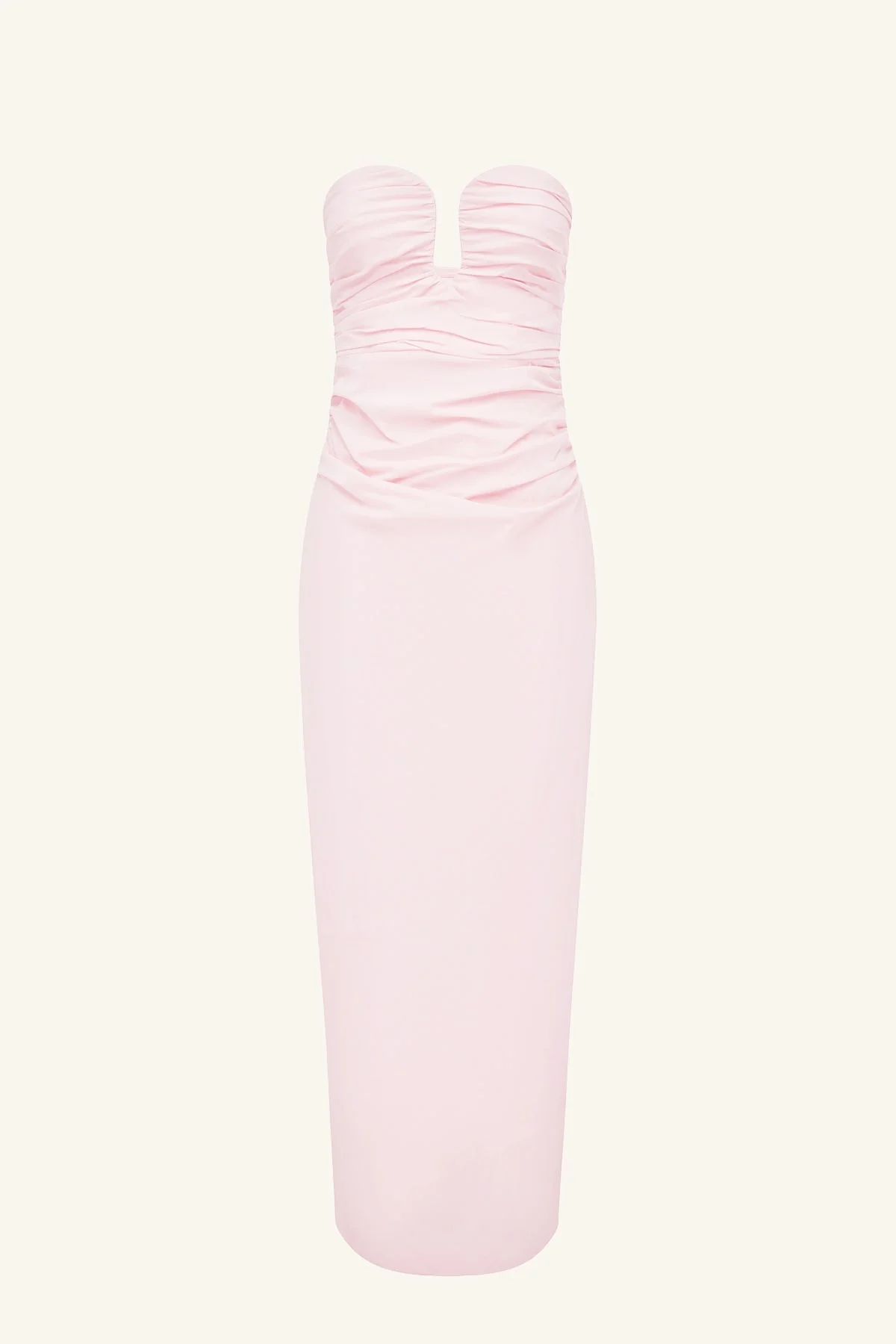 CAMPBELL STRAPLESS U WIRE MAXI DRESS - BALLERINA - Image 6