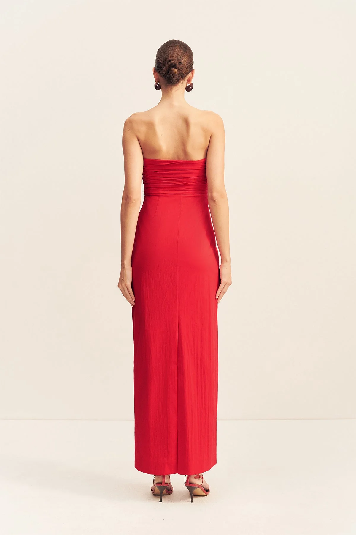 CAMPBELL STRAPLESS U WIRE MAXI DRESS - GOJI - Image 5