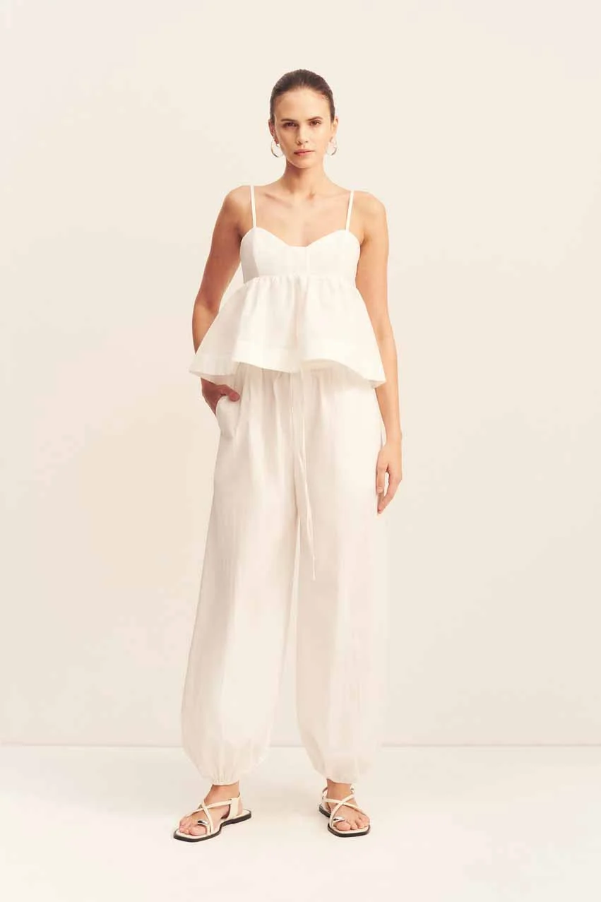 CAMPBELL TOP - IVORY