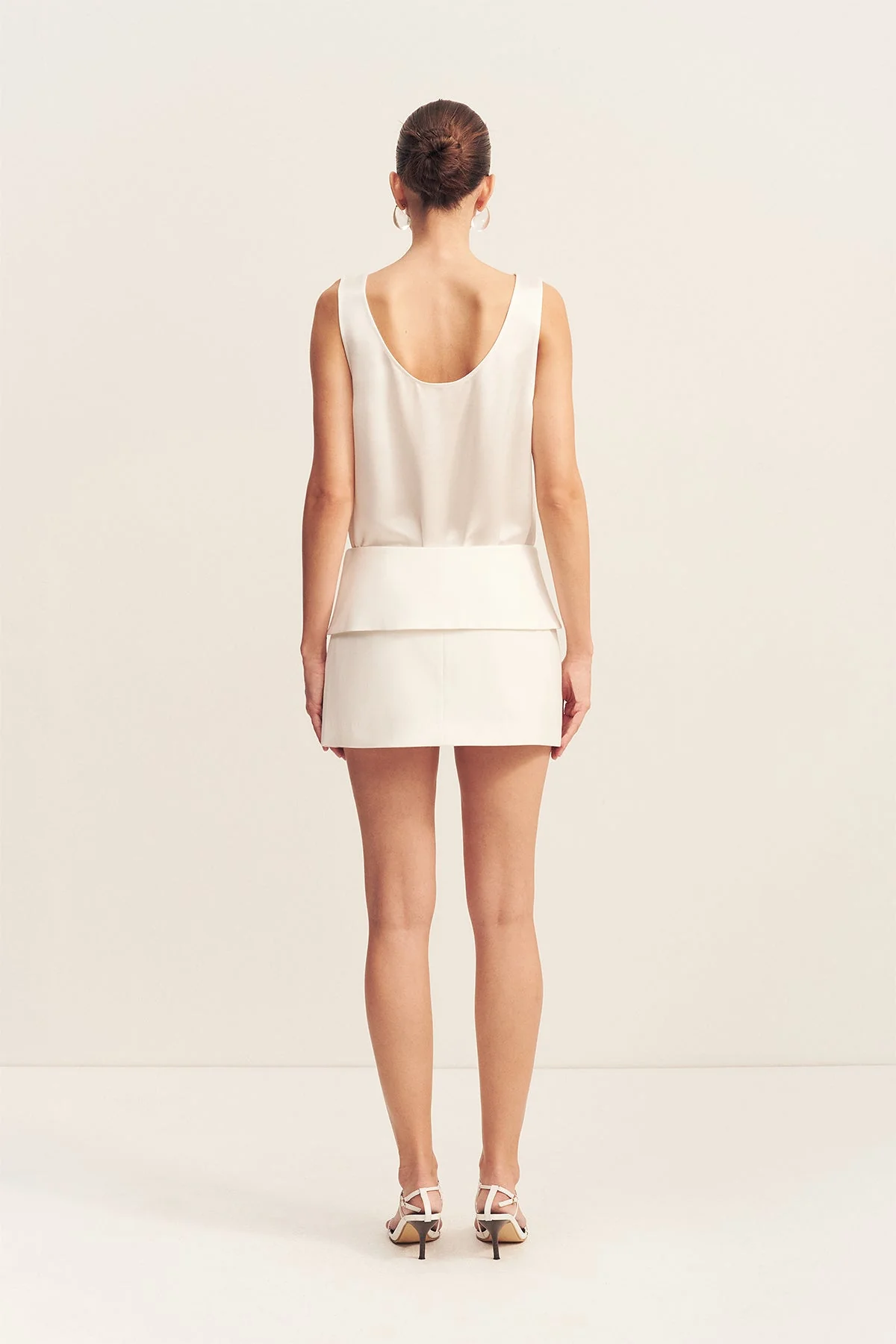 FELIX MINI SKIRT - COCONUT - Image 5