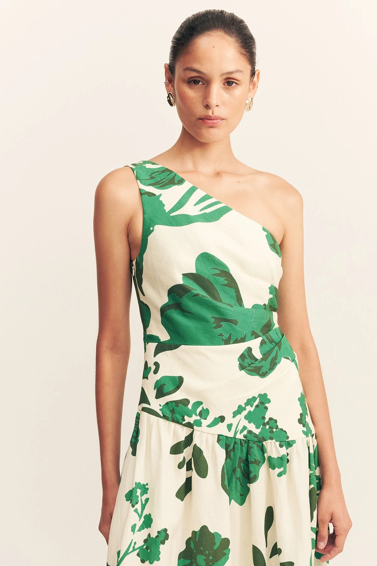 JONI ONE SHOULDER MAXI DRESS - Image 2