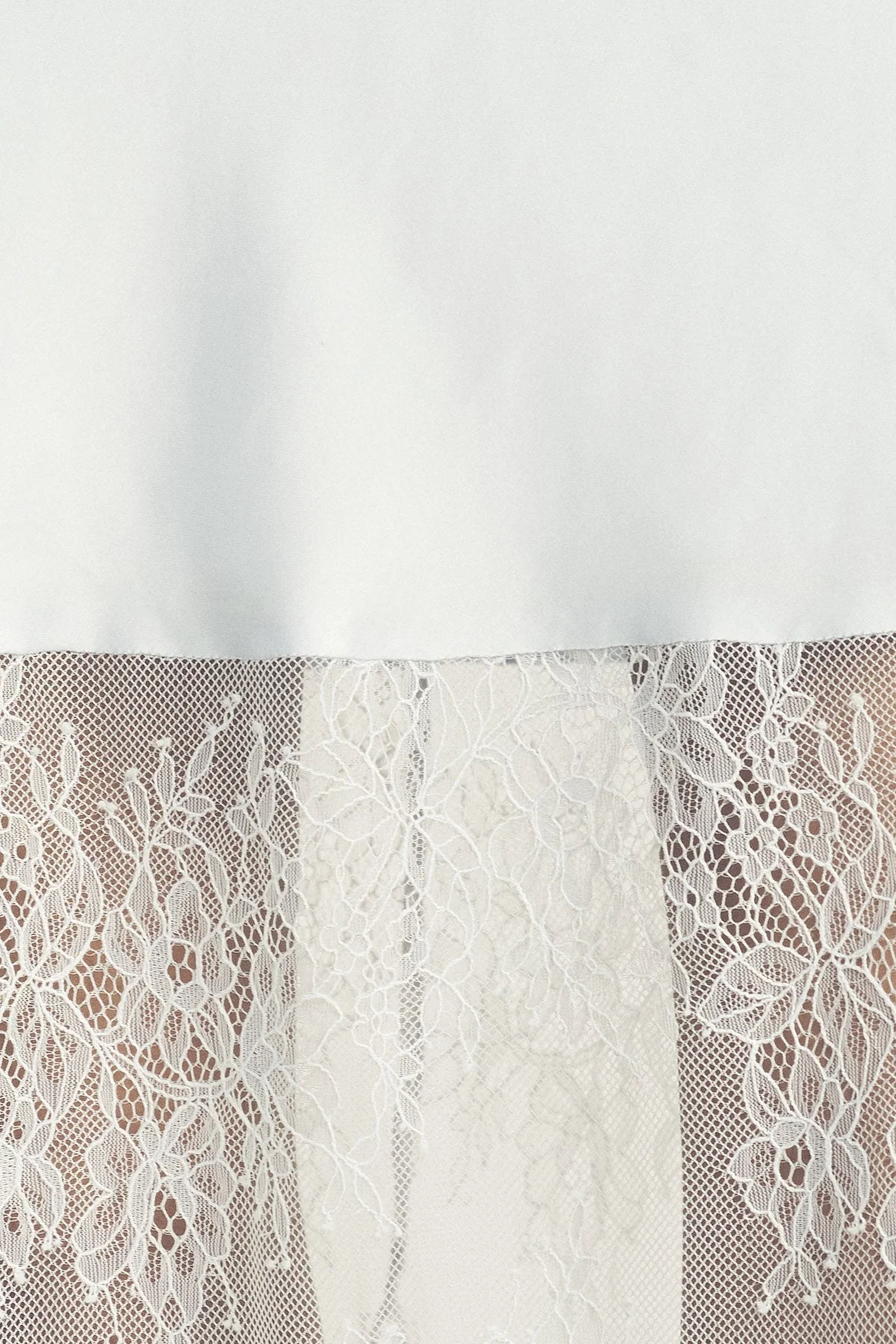 LABYRINTH LACE ONE SHOULDER COWL MAXI DRESS - PALE BLUE - Image 7