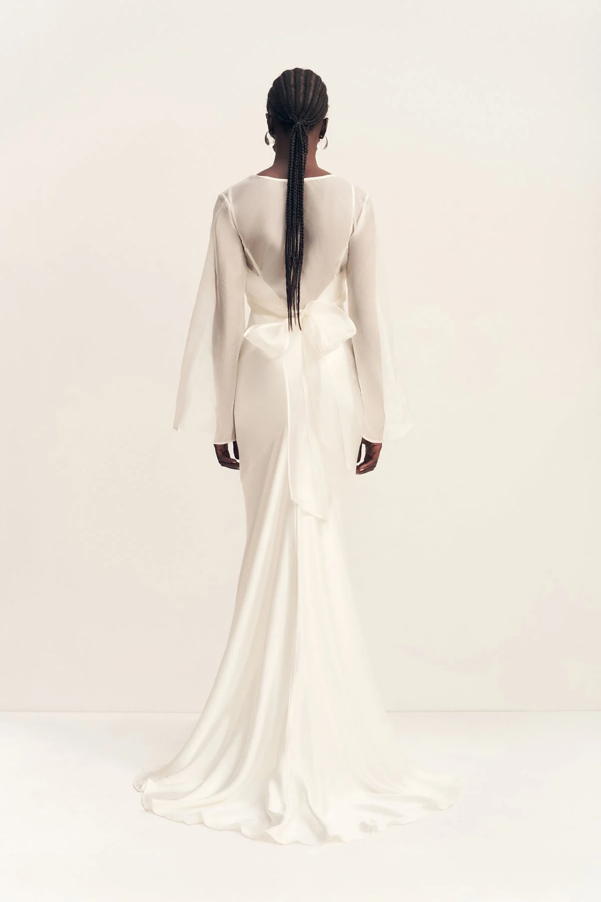 LIA SILK ORGANZA WRAP TOP - Image 4