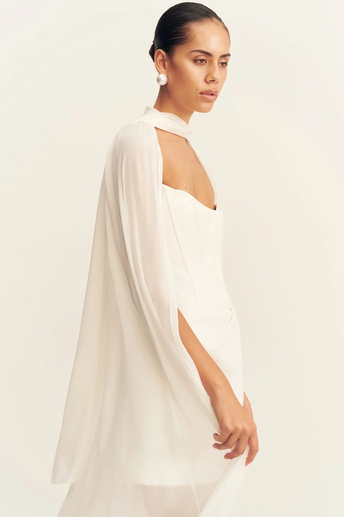 LUCENT CAPE - IVORY - Image 12