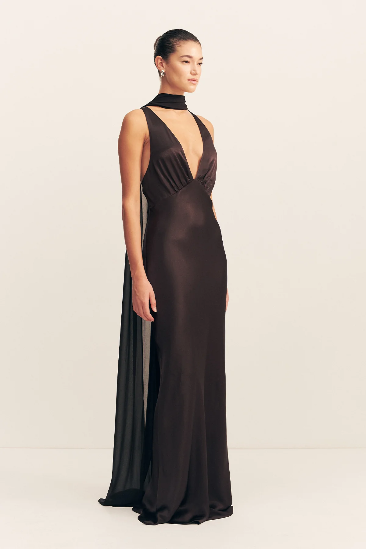 LUCENT SCARF - BLACK - Image 4