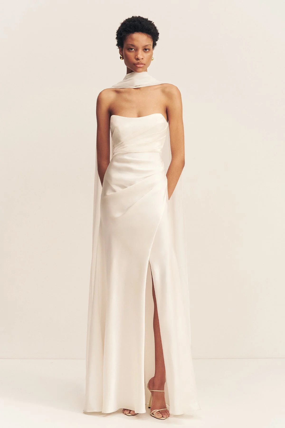 LUCENT SCARF - IVORY