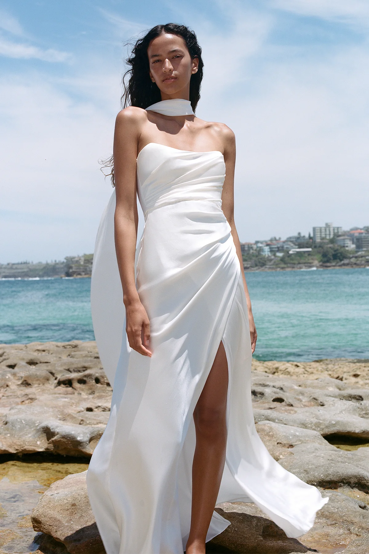 LUCENT SCARF - IVORY - Image 6
