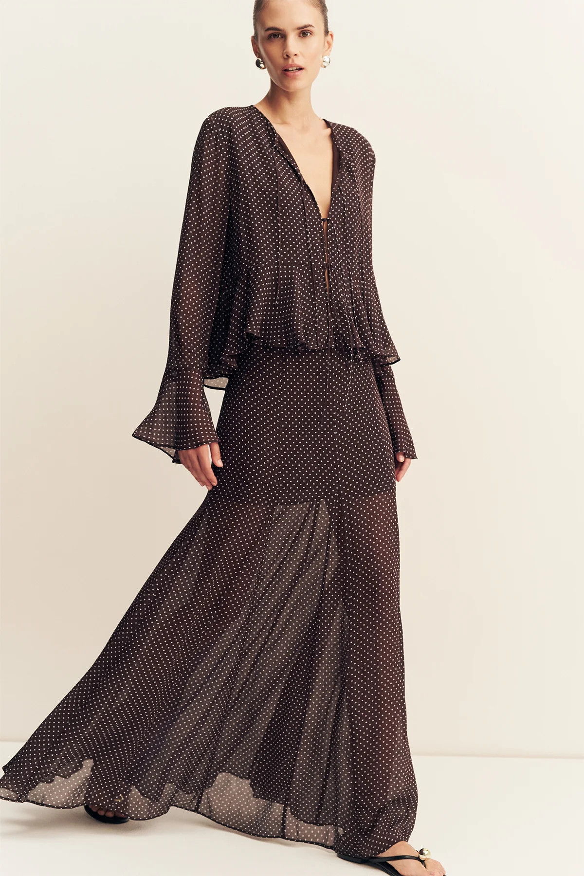 MADDOX PANELLED MAXI SKIRT - Image 2