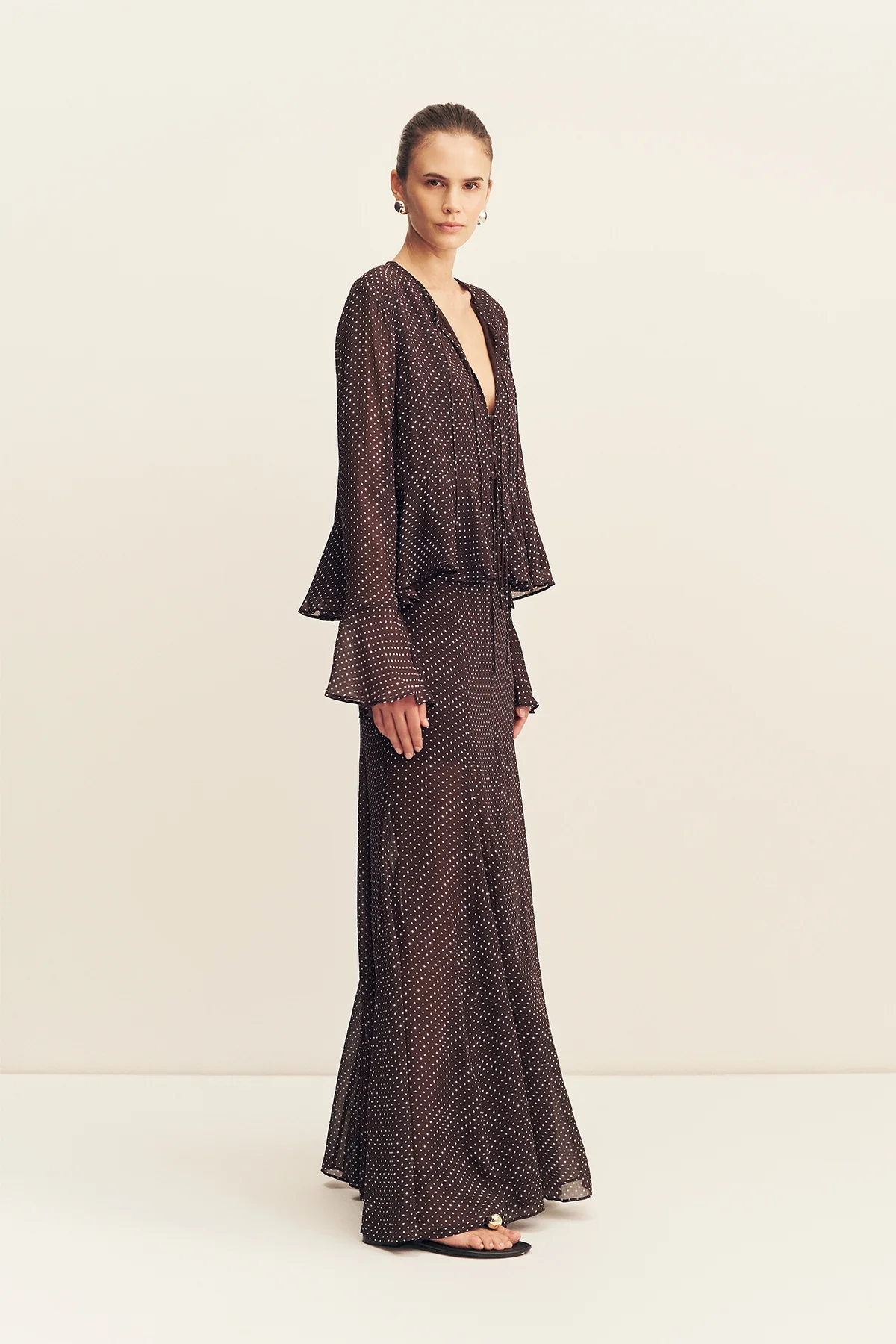 MADDOX PANELLED MAXI SKIRT - Image 4