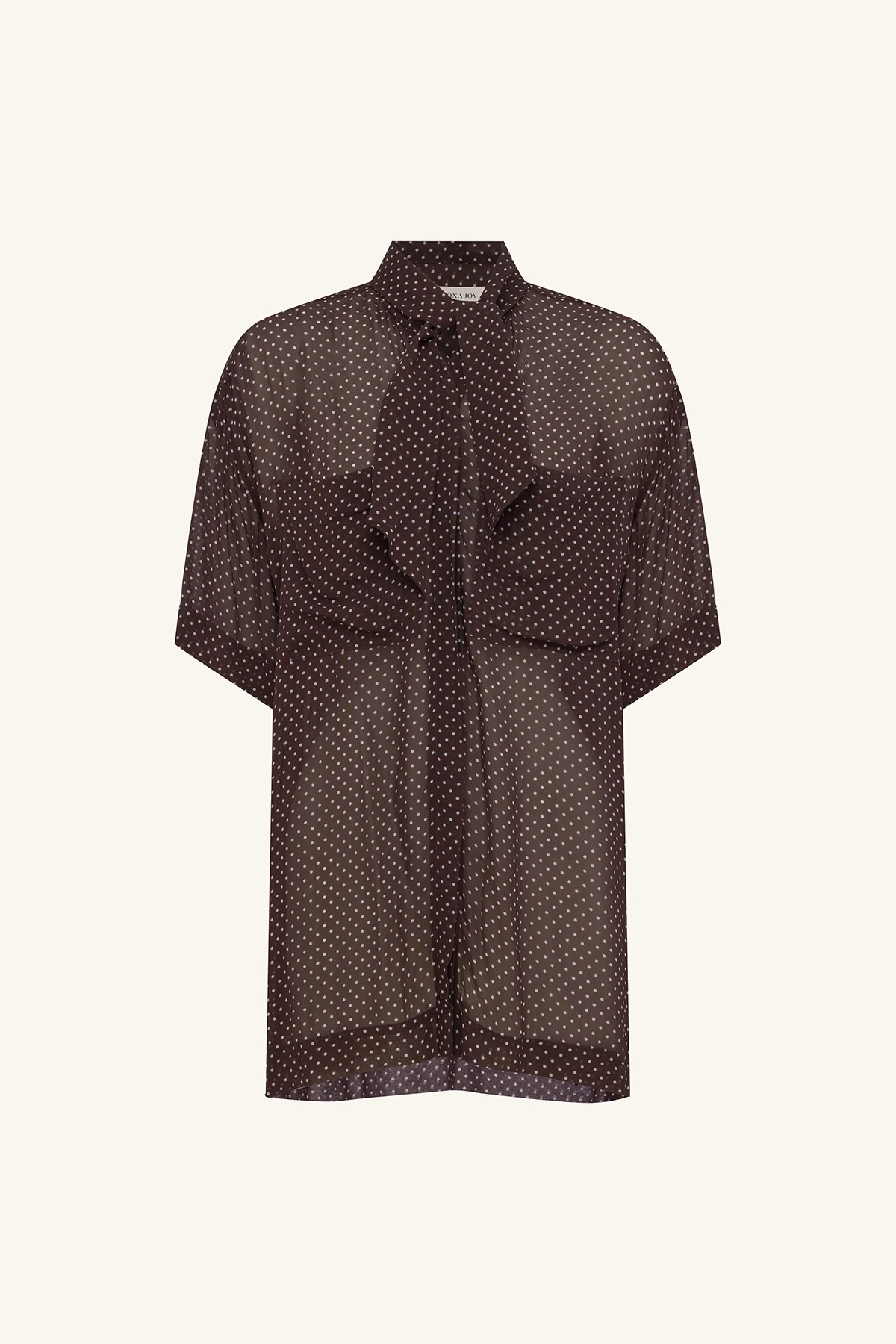 MADDOX SHORT SLEEVE NECK TIE SHIRT - Image 9