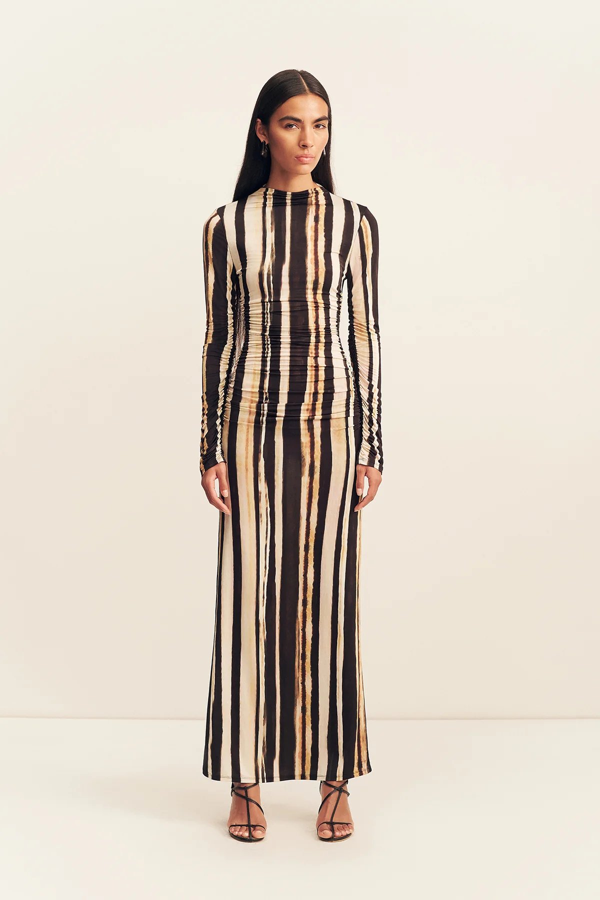 OLENE SLINKY JERSEY MAXI DRESS