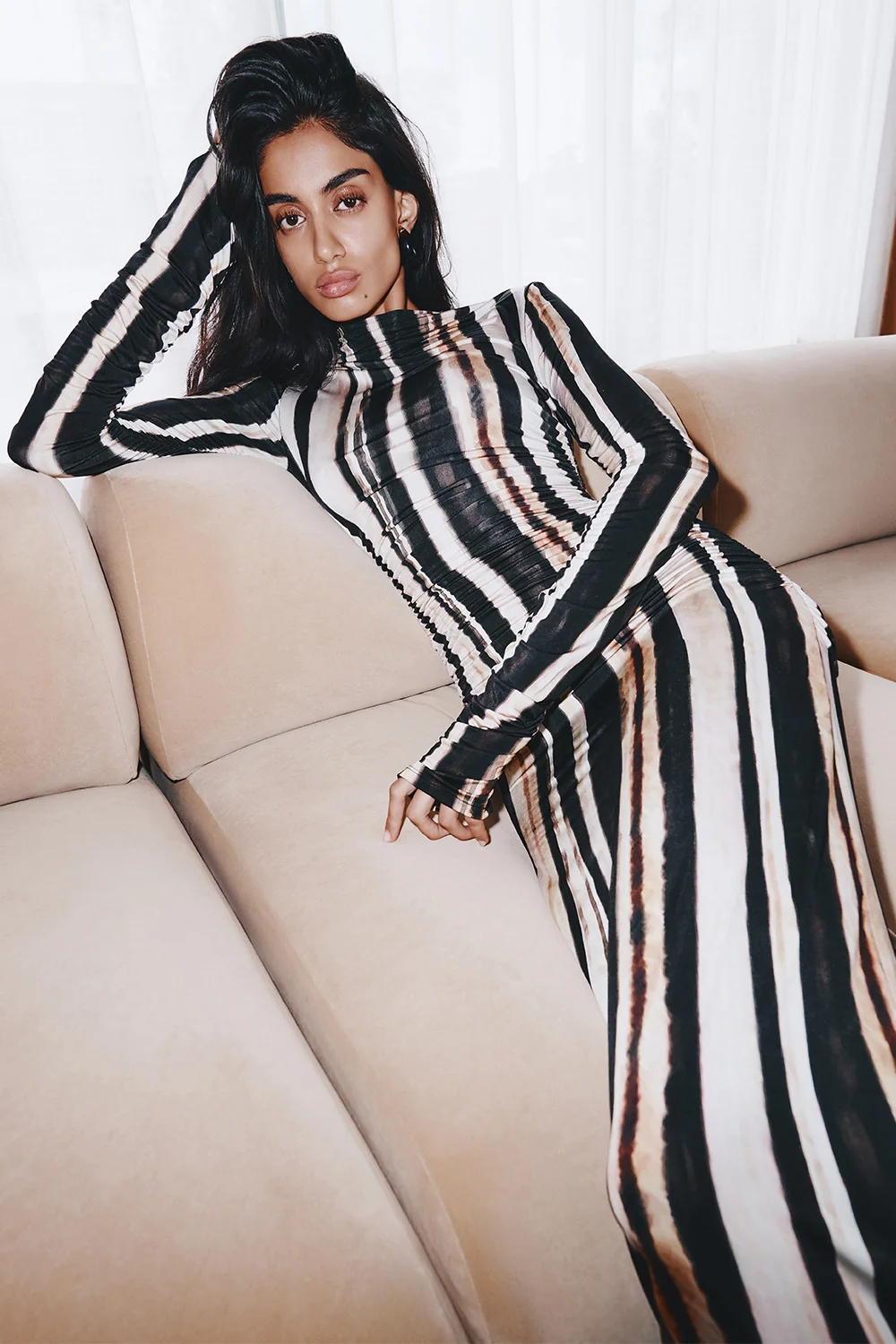OLENE SLINKY JERSEY MAXI DRESS - Image 6