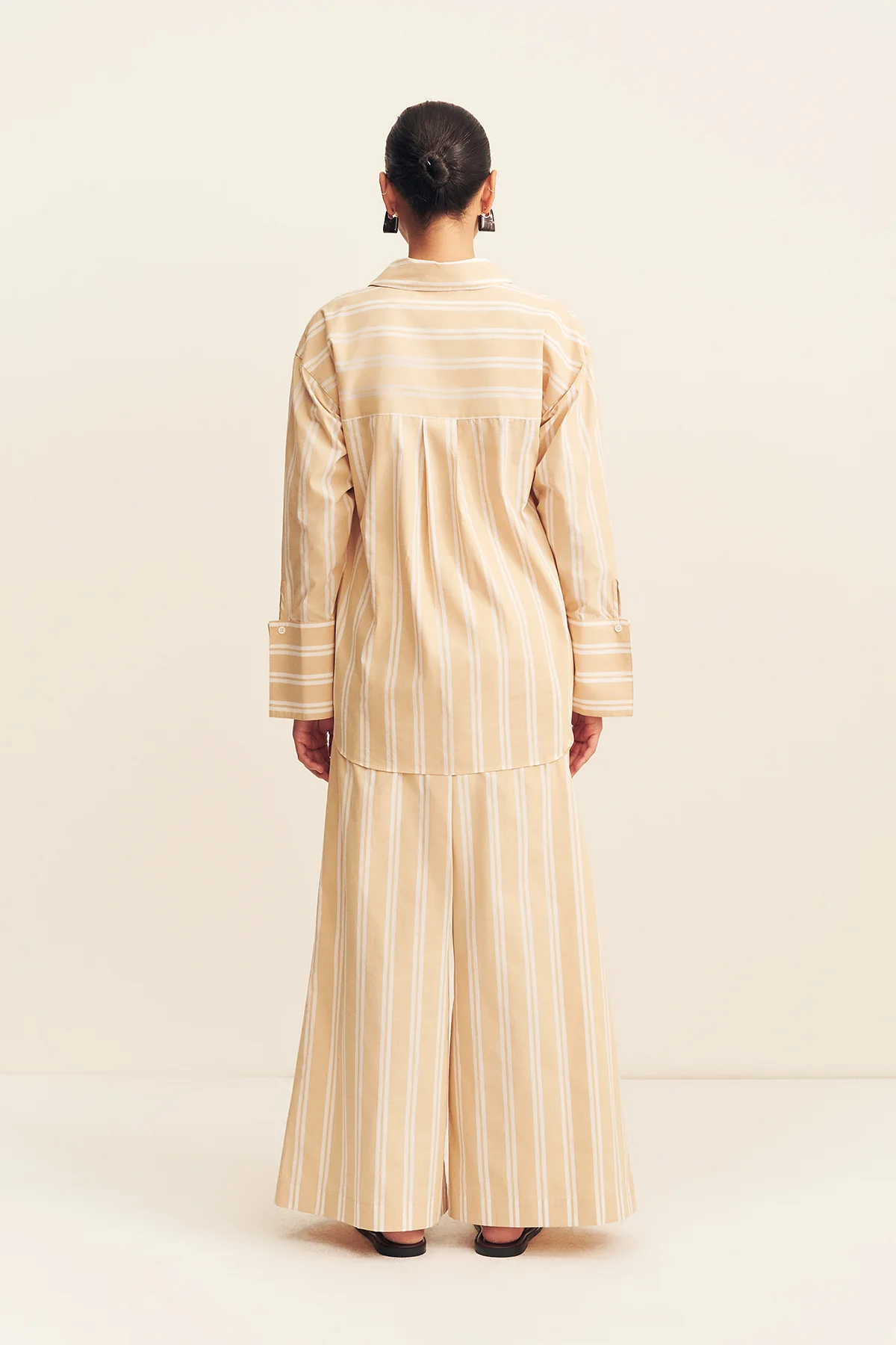 OMRI COTTON WIDE LEG PANT - Image 4