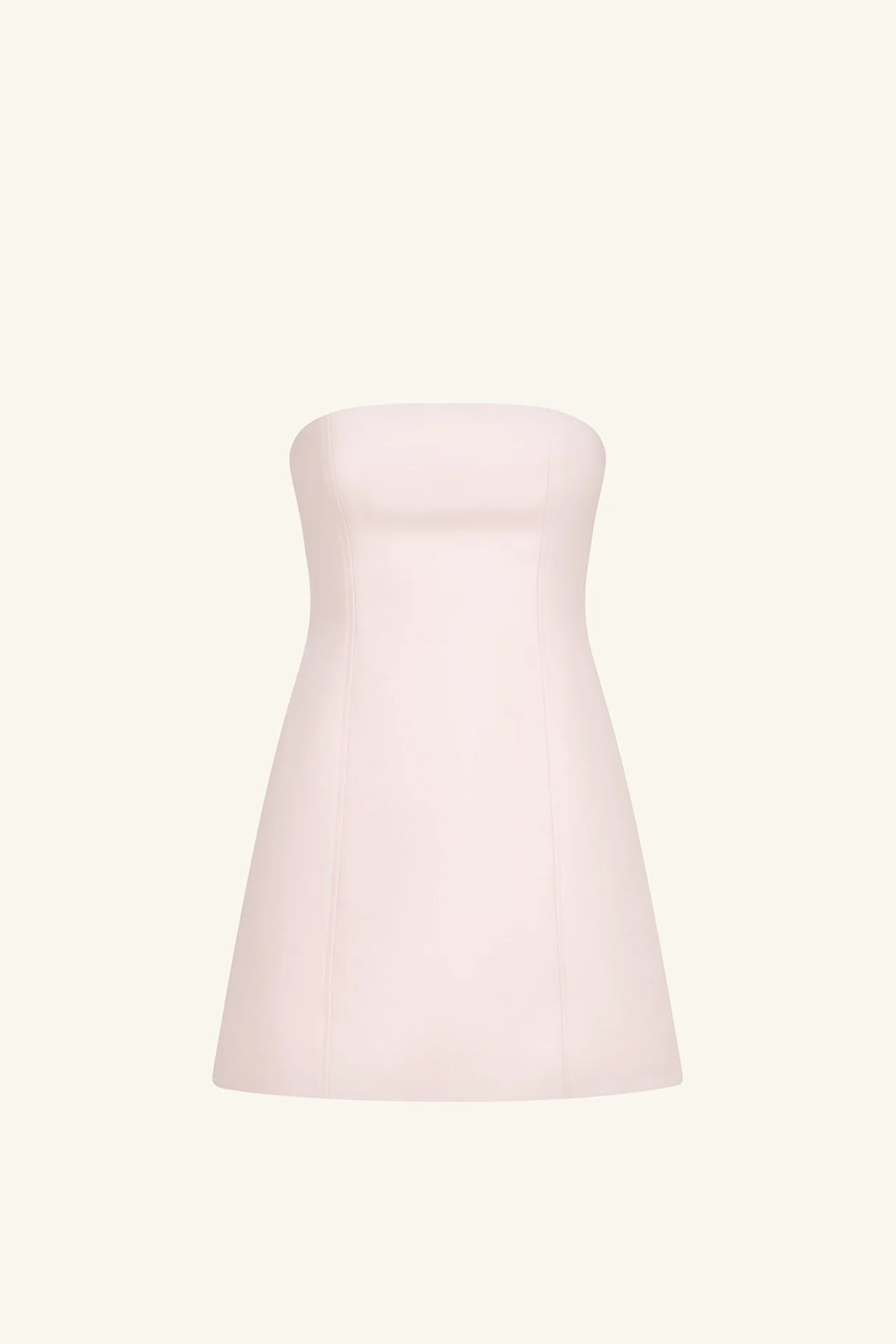 OTIS PANELLED STRAPLESS MINI DRESS - FAIRYFLOSS - Image 8