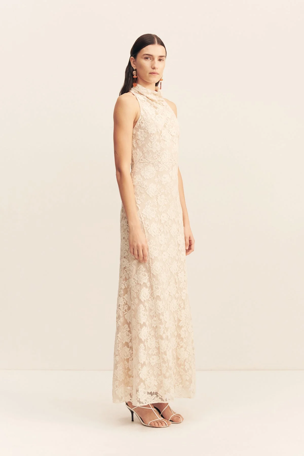 PRESLEY HIGH COWL MAXI DRESS - Image 3