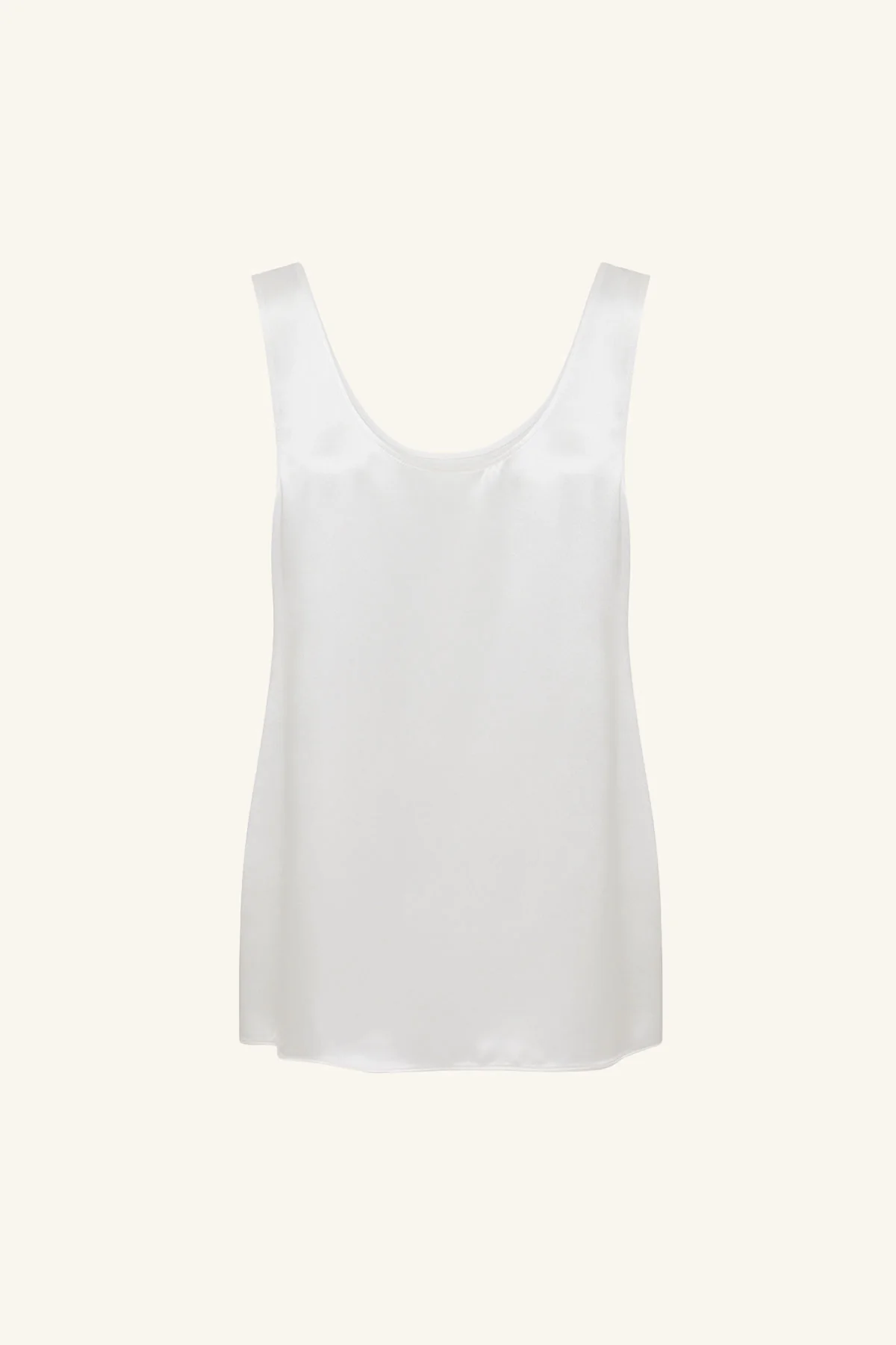 SAVANNA SCOOP NECK TOP - IVORY - Image 6