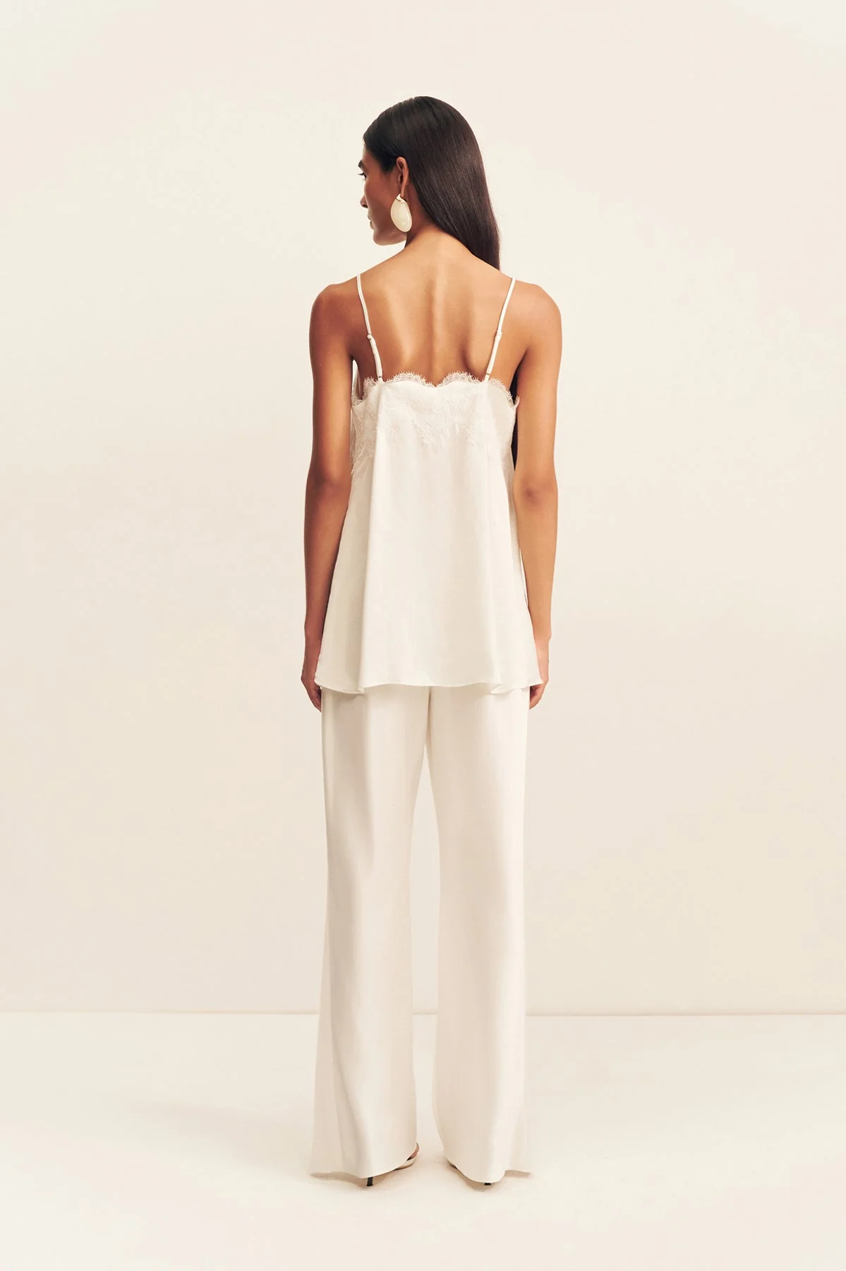 SIMONA LACE CAMI - IVORY - Image 5